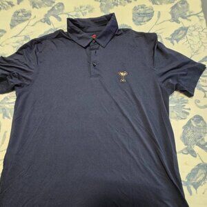 Robert Graham Performance Golf Polo Mens - Navy Martini Glass - XL-Free Shipping